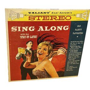 The Stay-Up-Lates Sing Along (Vinyl) Valiant V-4906 Good Album Record LP